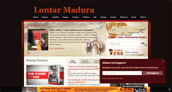 Desktop Screenshot of lontarmadura.com